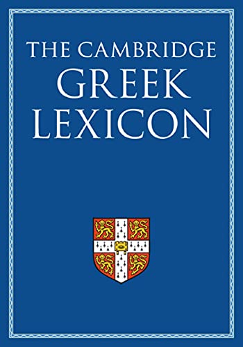 Cambridge Greek Lexicon cover