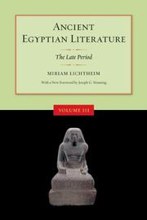 Ancient Egyptian Literature cover