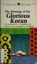 The Meaning of the Glorious Koran cover